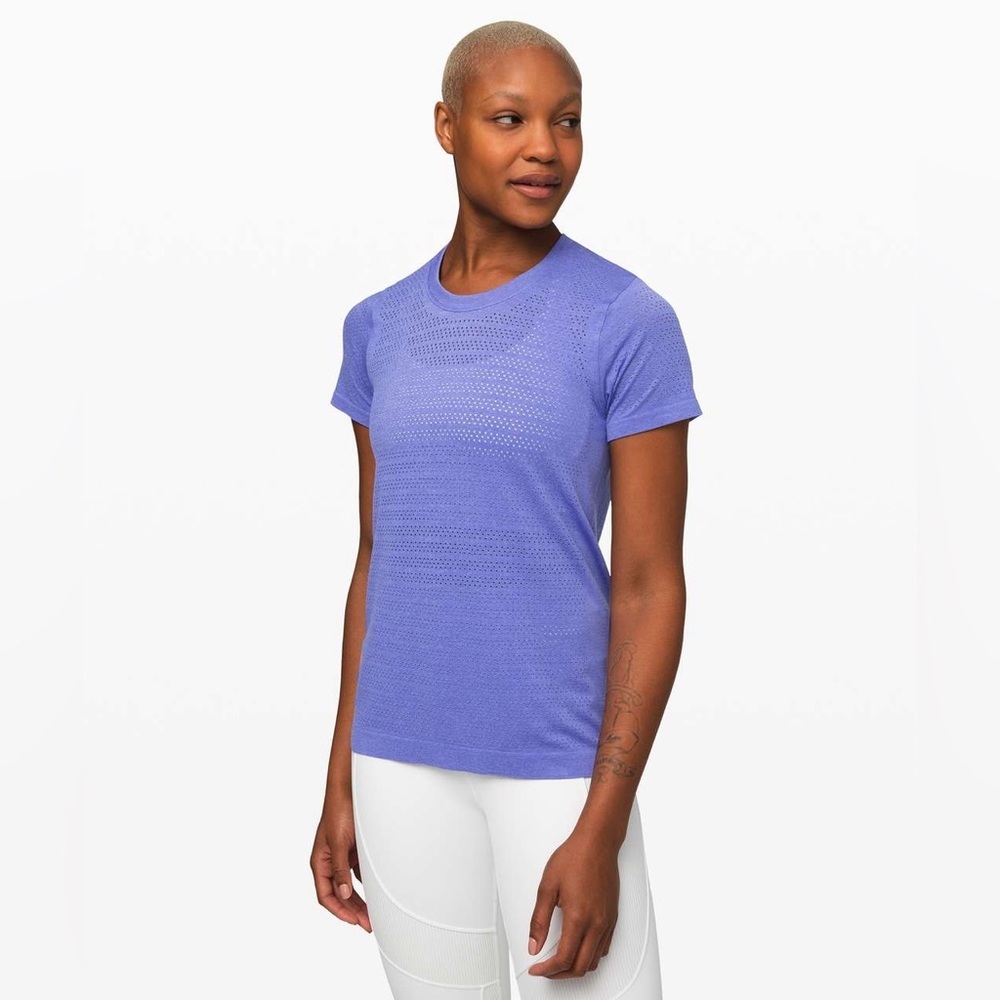 lululemon athletica Purple Short Sleeve Tee 8 reposhing I bought the wrong size​